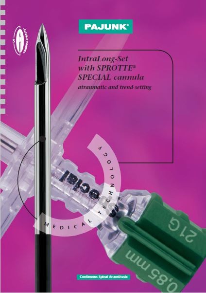 Contnua - IntraLong Set with SPROTTE SPECIAL Cannula